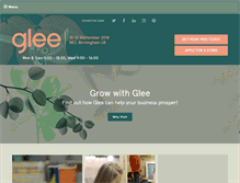 Tablet Screenshot of gleebirmingham.com
